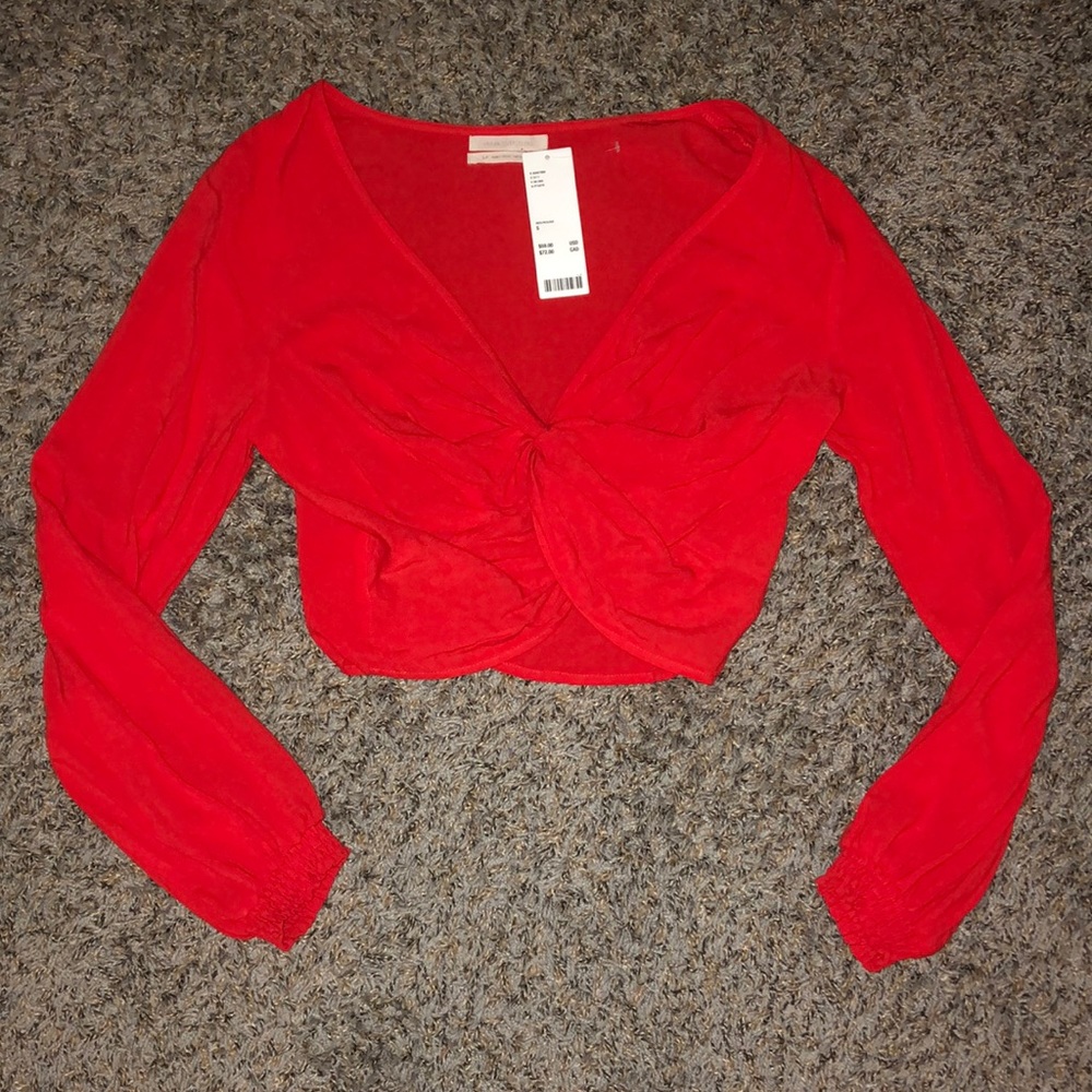 Urban Outfitters Cropped Blouse